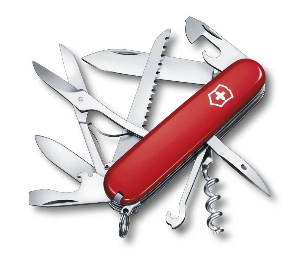 Victorinox Huntsman 1.3713.B1 Kırmızı İsviçre Çakısı 91mm 15F