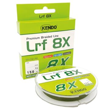 Kendo 150m LRF 8X 8 Kat Örgü İp Misina Dynema Yeşil 0,06 mm