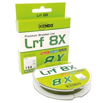 Kendo 150m LRF 8X 8 Kat Örgü İp Misina Dynema Yeşil