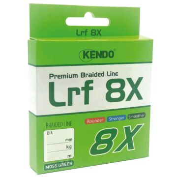 Kendo 150m LRF 8X 8 Kat Örgü İp Misina Dynema Yeşil 0,06 mm