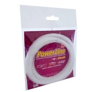 Powerline Classic 100m Monofilament Poşet Olta Misina
