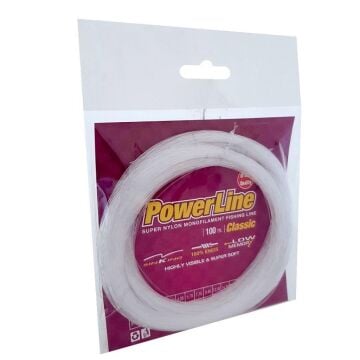 Powerline Classic 100m Monofilament Poşet Olta Misina