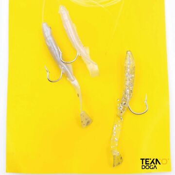 TAMSET 5cm Raglu Bait Worm Çapari 3 Köstekli