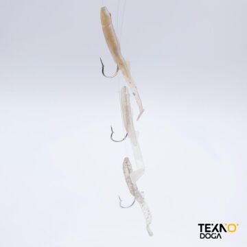 TAMSET 5cm Raglu Bait Worm Çapari 3 Köstekli