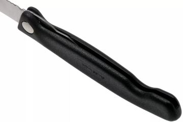 Victorinox 11cm Katlanır Domates Bıçağı Siyah 6.7833.FB