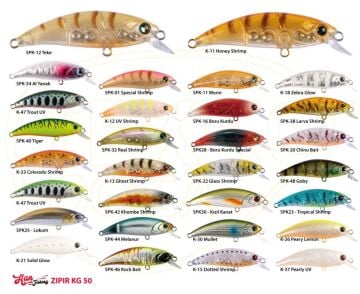 HanFish Zıpır KG 5cm 4.5g Suni Yem