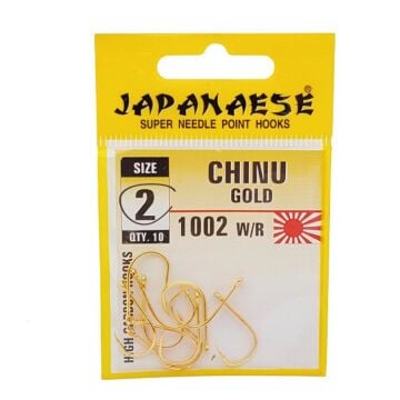 Japanese Chinu Gold 1002 W/R Çupra Mercan Sazan Olta İğnesi