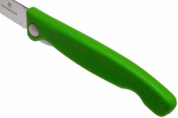 Victorinox 11cm Katlanır Domates Bıçağı Yeşil 6.7836.F4B