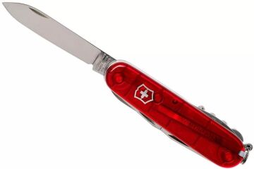 Victorinox Climber 1.3703.T Şeffaf Kırmızı İsviçre Çakısı 91mm 14F