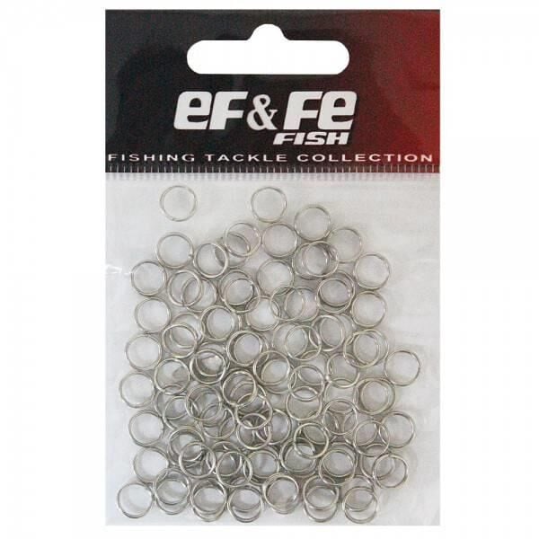 EFFE Split Ring Çelik Olta Halkası 100ad