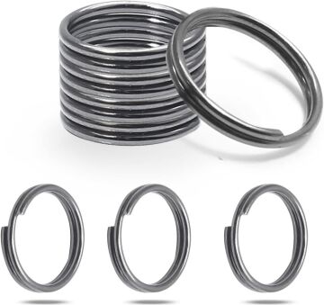 EFFE Split Ring Çelik Olta Halkası 100ad
