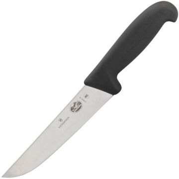Victorinox Fibrox 18cm Kasap Kelle Bıçağı 5.5203.18 Siyah
