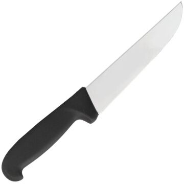 Victorinox Fibrox 18cm Kasap Kelle Bıçağı 5.5203.18 Siyah