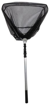 TAMSET Alüminyum Saplı Teleskobik Katlanır Balık Avı Kepçesi