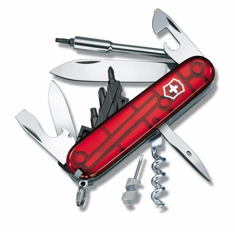 Victorinox CyberTool S Çakı 1.7605.T Kırmızı İsviçre Çakısı 27F