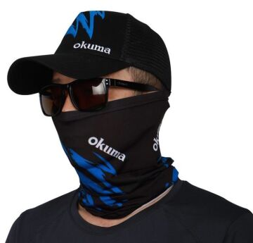 Okuma Black Motif Sun Shield Balaklava UV Korumalı