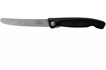 Victorinox 11cm Katlanır Domates Bıçağı Siyah 6.7803.F