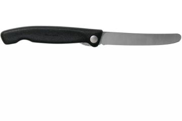 Victorinox 11cm Katlanır Domates Bıçağı Siyah 6.7803.F