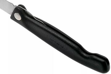 Victorinox 11cm Katlanır Domates Bıçağı Siyah 6.7803.F