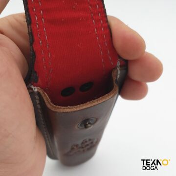 TAMSET K2 Çakı Kılıfı Kahverengi Çıt Çıt Düğmeli