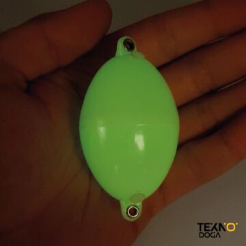 TAMSET Elips Sulu Şamandıra 40x60mm Fosforlu