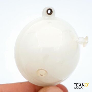 TAMSET Yuvarlak Sulu Top Şamandıra 40mm Fosforlu