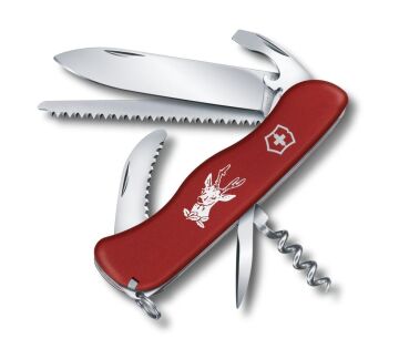 Victorinox Hunter 0.8573 Kırmızı İsviçre Çakısı 12F