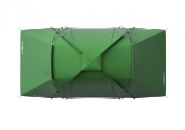 HUSKY Boston Dural 4 Kişilik 3 Mevsim Kamp Çadırı Yeşil