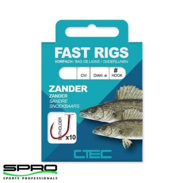 SPRO C-TEC Zander Levrek Hazır İğne Takımı No: 4