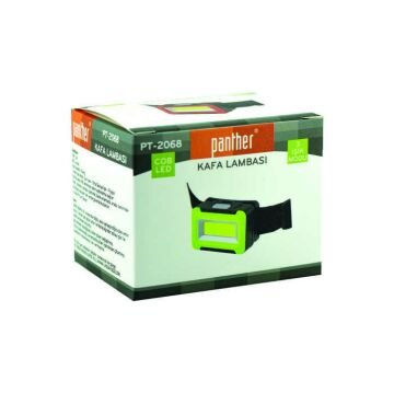 PANTHER Pilli COB LED Kafa Lambası PT-2068