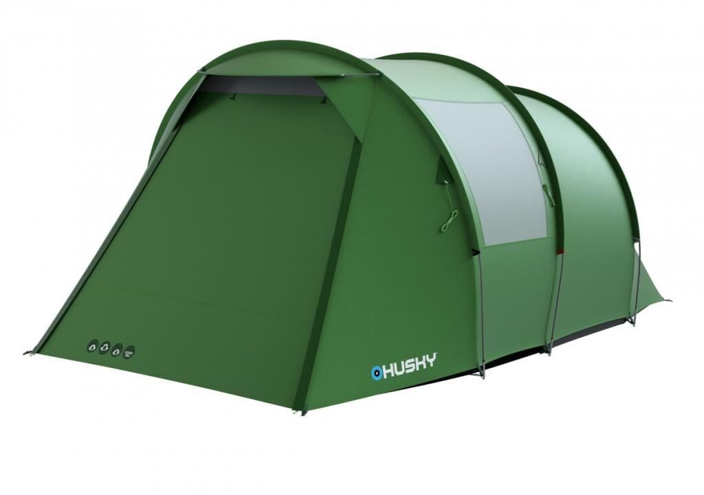 HUSKY Baul 4 Kişilik 3 Mevsim Kamp Çadırı Yeşil
