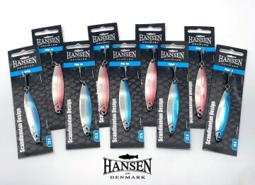 Hansen New Pilgrim 7.8cm 18g Silver/Blue Lüfer Palamut Kaşığı