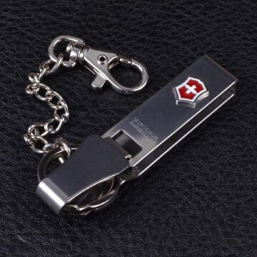 Victorinox 4.1859 Zincirli Çelik Anahtarlık Kemere Takılabilir