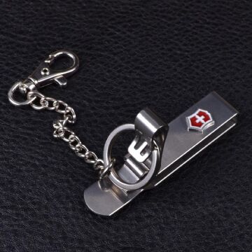 Victorinox 4.1859 Zincirli Çelik Anahtarlık Kemere Takılabilir