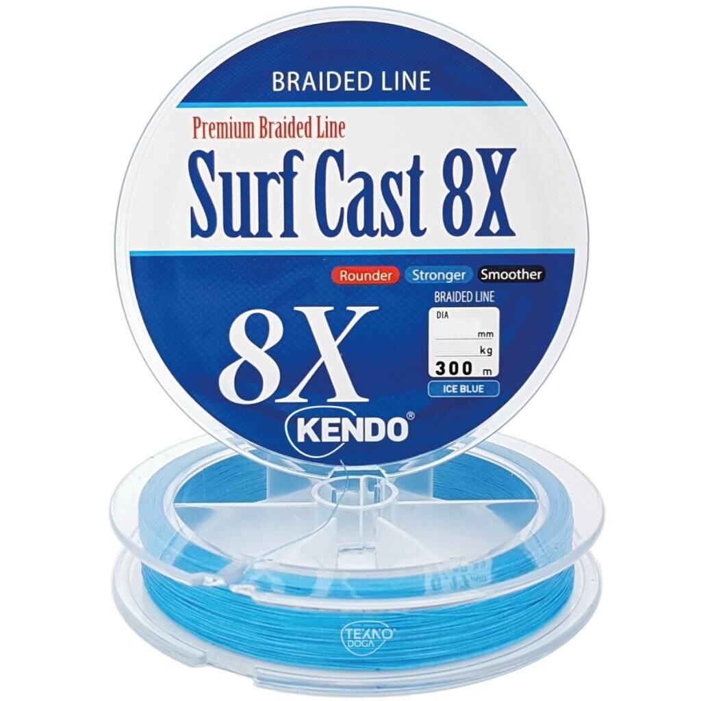 Kendo 300m Surf Cast 8x 8 Kat Örgü İp Olta Misinası Dynema