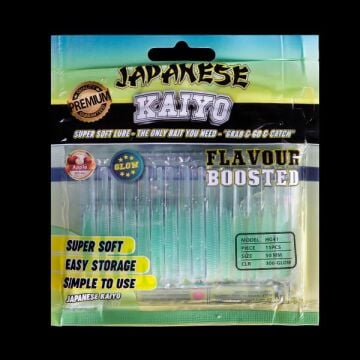 Japanese Kaiyo 5cm Vanilya Aromalı LRF Silikon Yem Fosforlu 306