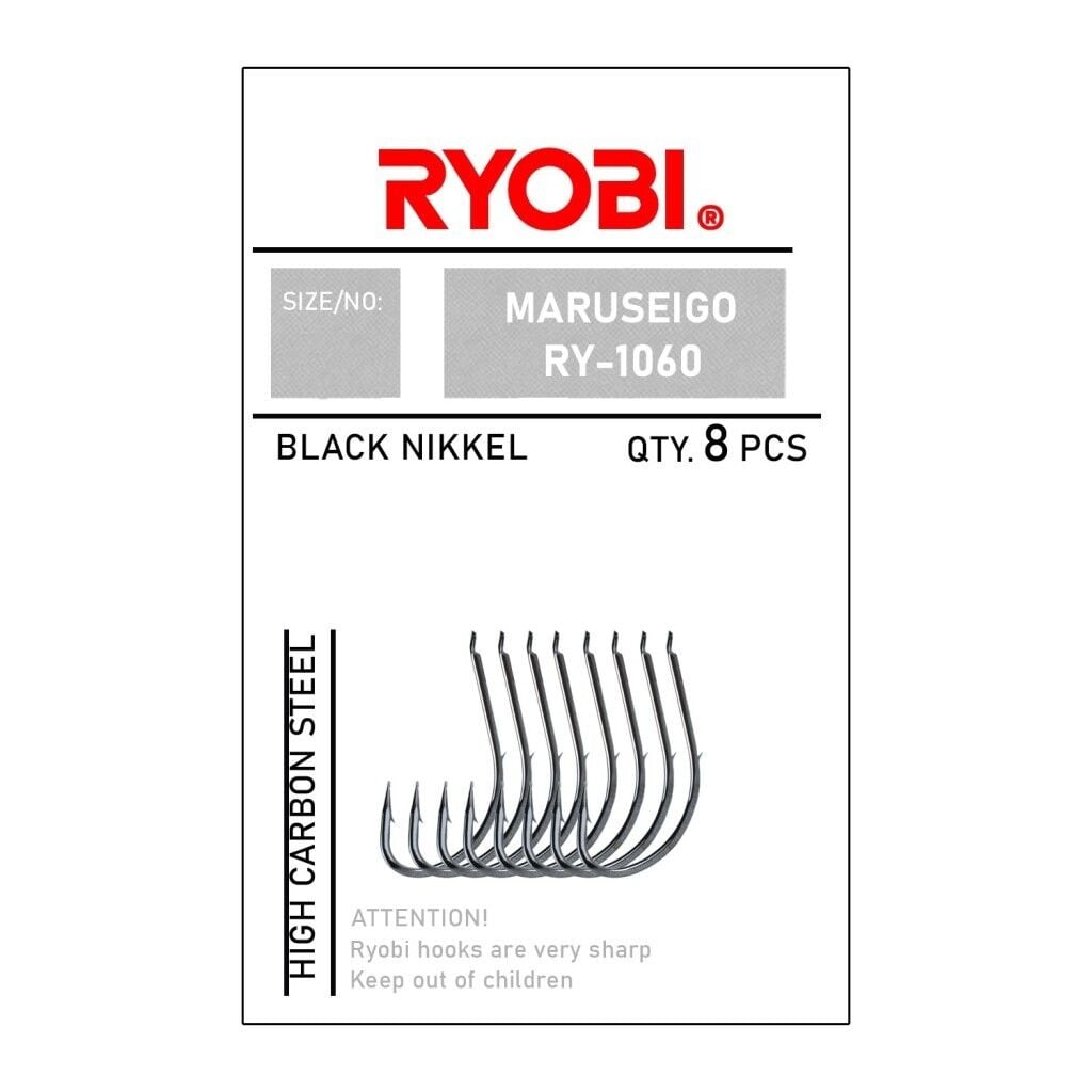Ryobi 1060 Maruseigo Olta İğnesi Düz Black Nickel