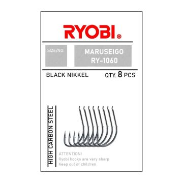 Ryobi 1060 Maruseigo Olta İğnesi Düz Black Nickel