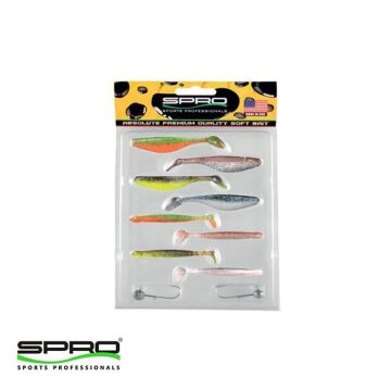 Spro Ready 4 Fish LRF Jig Head Silikon Suni Yem Seti E7-8