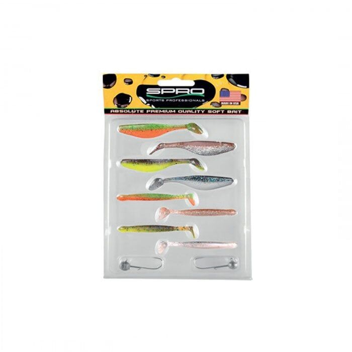 Spro Ready 4 Fish LRF Jig Head Silikon Suni Yem Seti E7-8