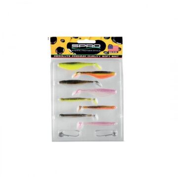 Spro Ready 4 Fish LRF Jig Head Silikon Suni Yem Seti F7-8