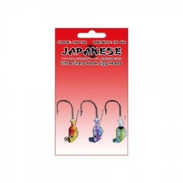 Japanese 3'lü Jighead Zoka Seti, Silikon Yemler İçin HG112