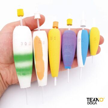 TAMSET Renkli Eva Sünger Şamandıra 7.5g