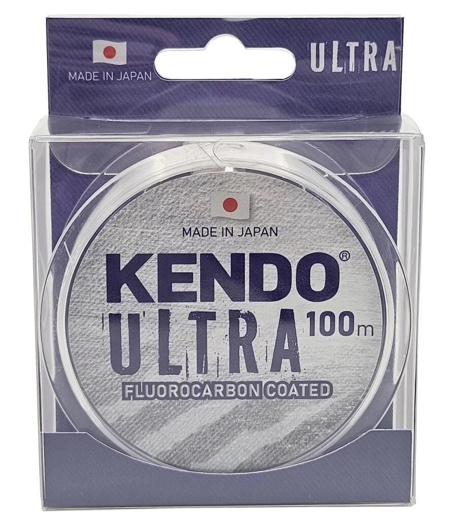 Kendo Ultra Fluorocarbon Kaplı Olta Misinası 100m Beyaz