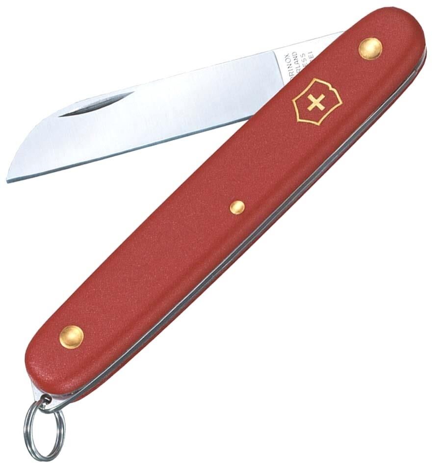 Victorinox 100mm Çiçekçi Çakısı 3.9051 Kırmızı