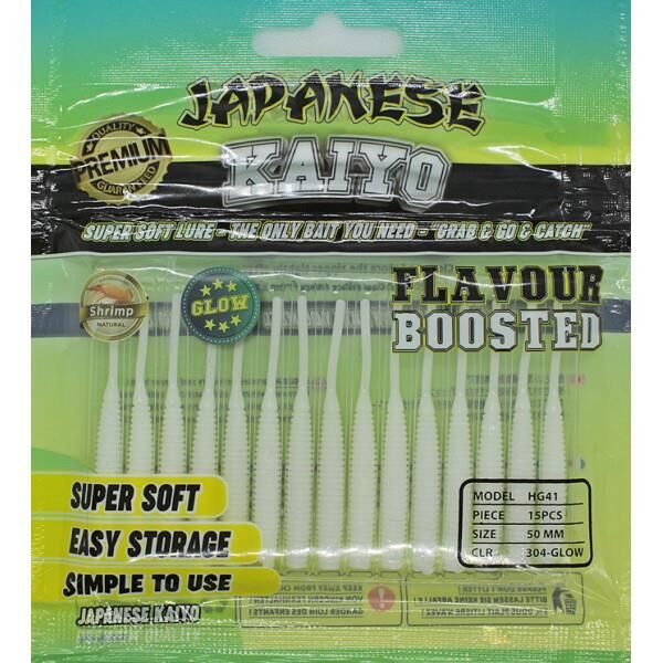 Japanese Kaiyo 5cm Karides Aromalı LRF Silikon Yem 304