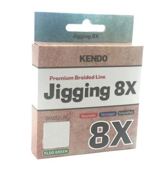 Kendo 300m Jigging 8x 8 Kat Örgü İp Misina Dynema Yeşil