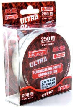 Lineaeffe 250m Hikaru Fluoro Carbon Kaplı Hayalet Misina