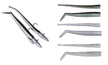 Savage Gear Mini Sandeel Kit 10ad 2 Kafa+8 Kuyruk Suni Yem