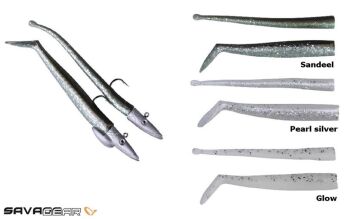 Savage Gear Mini Sandeel Kit 10ad 2 Kafa+8 Kuyruk Suni Yem